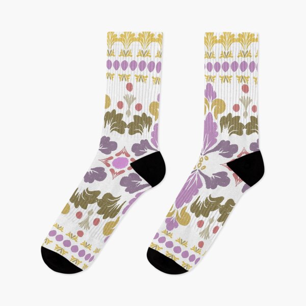 Item preview, Plum and Olive Green Floral Damask Pattern designed and sold by Modular Prints.