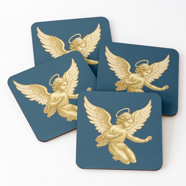 Item preview, golden angel,  golden angels– Bible Art Sticker designed and sold by orthodox-icon.