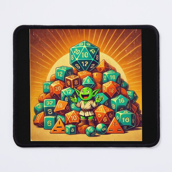 Item preview, Professional Dice Goblin – Cute RPG Dice Collector designed and sold by Galskap.