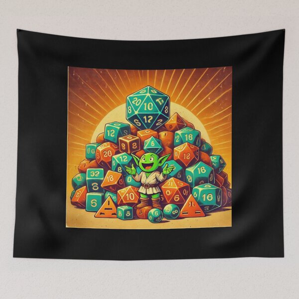 Item preview, Professional Dice Goblin – Cute RPG Dice Collector designed and sold by Galskap.