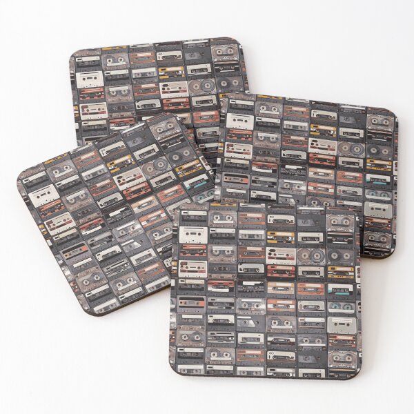 Item preview, Vintage Cassette Tapes - Retro 80s Collection Analog Music Nostalgia designed and sold by retrologie.