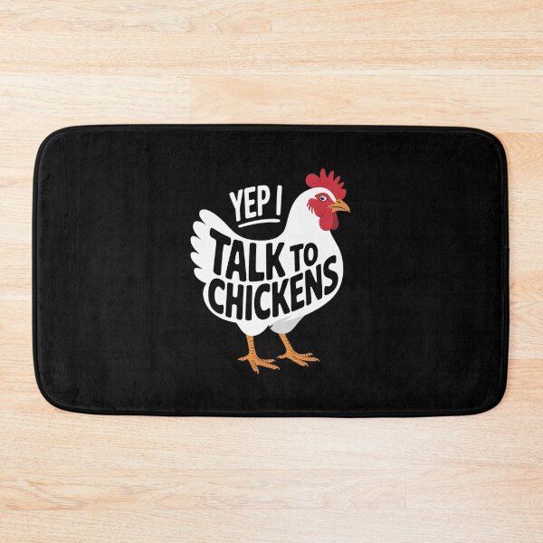 Item preview, Yep I Talk To Chickens Cute Chicken Buffs  designed and sold by RoyTill0Art.