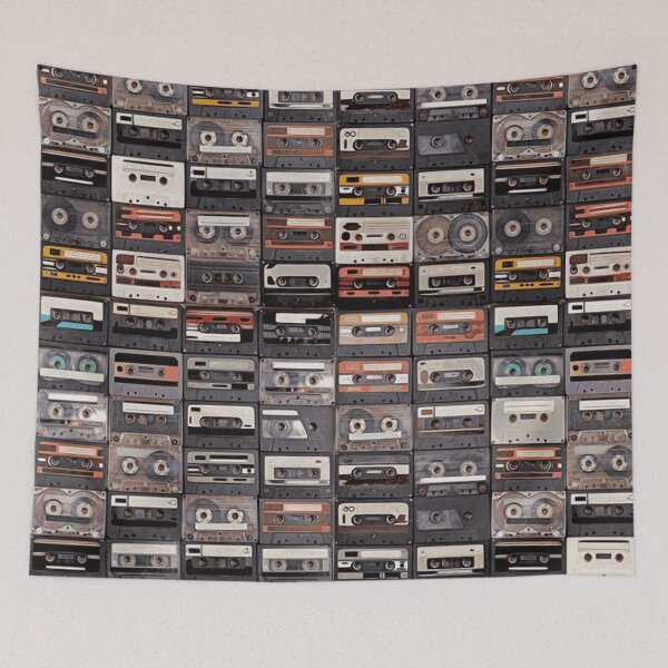 Item preview, Vintage Cassette Tapes - Retro 80s Collection Analog Music Nostalgia designed and sold by retrologie.