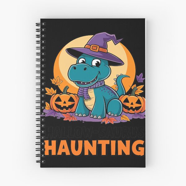 Item preview, Hallow-Saurus Haunting Spooky Halloween Dinosaur  designed and sold by RuthGAArt.