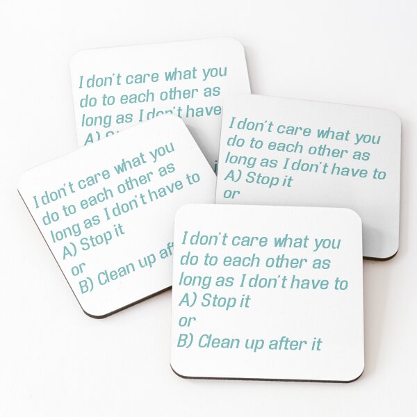 Item preview, I don't care what you do to each other... designed and sold by Skyeleigh and Spideough.