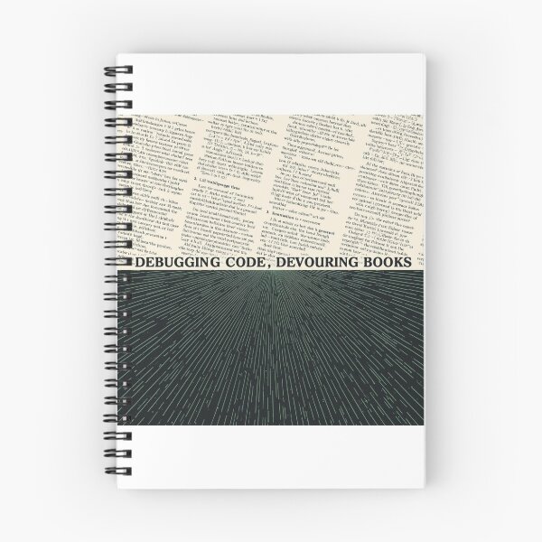 Item preview, Software Developer Reader – Debugging Code, Devouring Books 2 designed and sold by Scattered-Words.