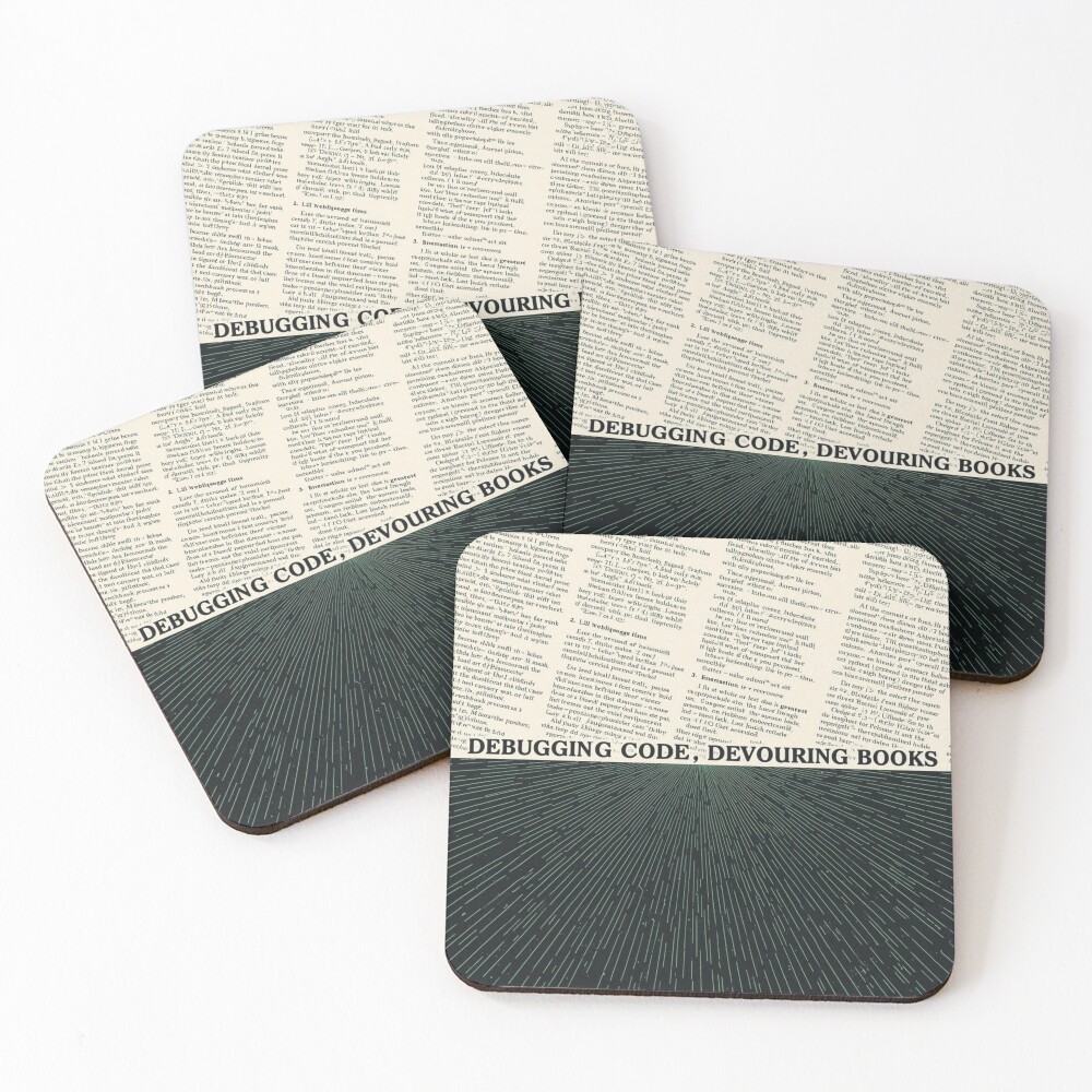 Item preview, Coasters (Set of 4) designed and sold by Scattered-Words.