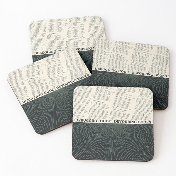 Item preview, Software Developer Reader – Debugging Code, Devouring Books 2 designed and sold by Scattered-Words.