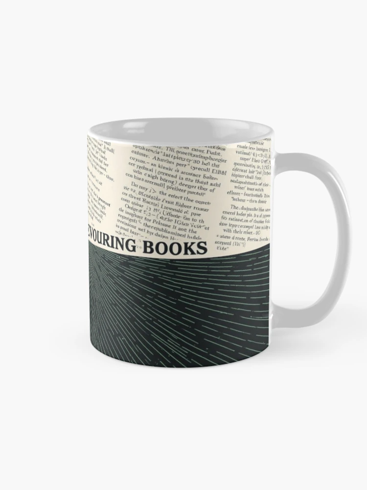 Thumbnail 3 of 6, Coffee Mug, Software Developer Reader – Debugging Code, Devouring Books 2 designed and sold by Scattered-Words.