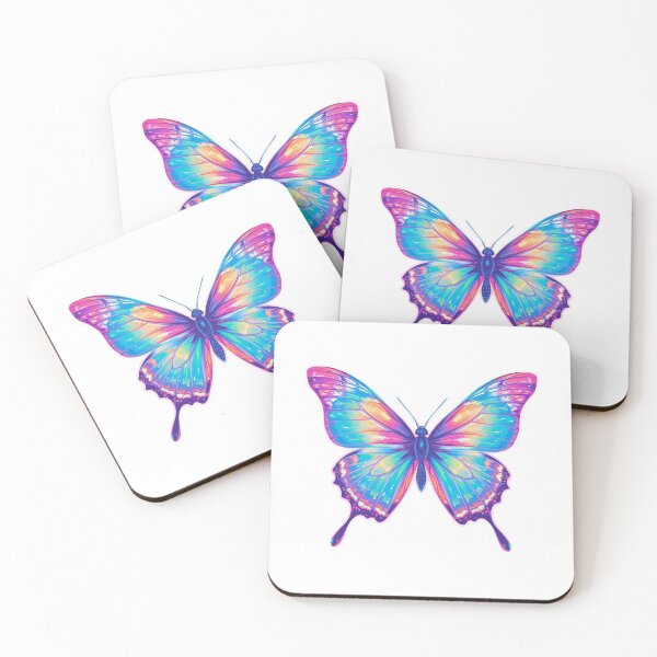 Item preview, Glowing Sky Blue Butterfly | Ethereal Fantasy Butterfly Design designed and sold by KiValuate.