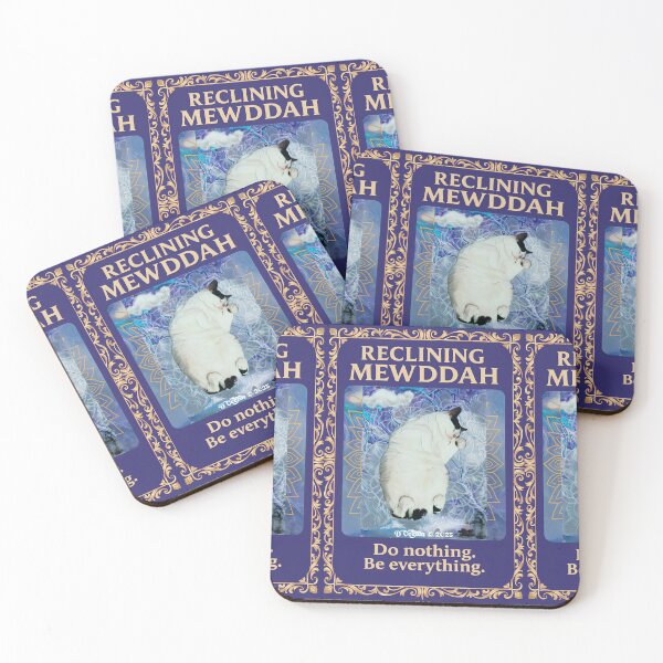 Item preview, Reclining Mewddah – Do Nothing. Be Everything. designed and sold by Oceandiana.