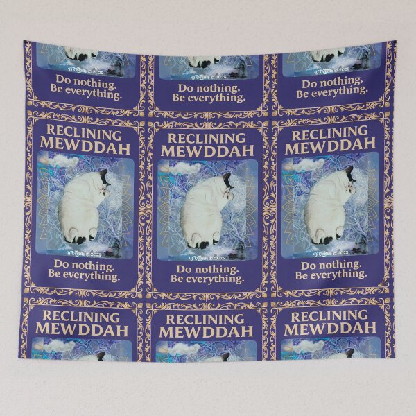 Item preview, Reclining Mewddah – Do Nothing. Be Everything. designed and sold by Oceandiana.