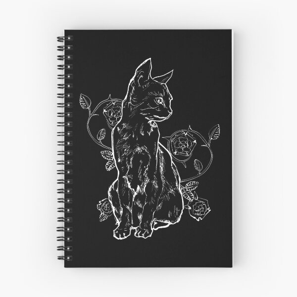 Item preview, Black Roses & Cat Skull designed and sold by avixnqnbu33.