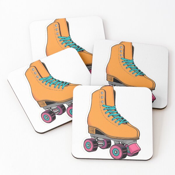 Item preview, Retro Roller Skates Illustration | Fun Skating Aesthetic Design designed and sold by KiValuate.