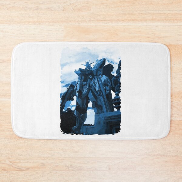 Item preview, freedom gundam seed in bali artwork design blue illustration  designed and sold by sabartgunpla.