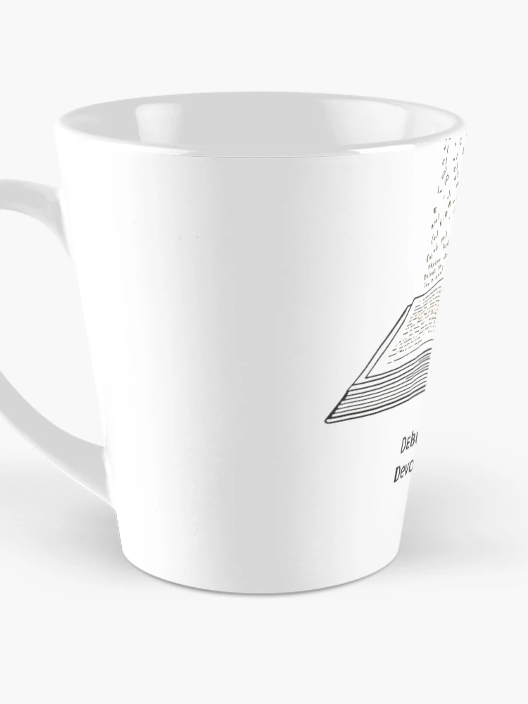 Thumbnail 3 of 4, Coffee Mug, Software Developer Reader – Debugging Code, Devouring Books 3 designed and sold by Scattered-Words.