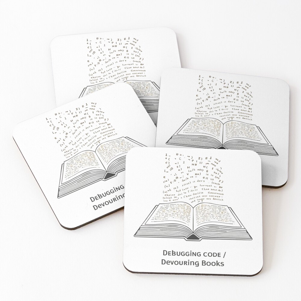 Item preview, Coasters (Set of 4) designed and sold by Scattered-Words.