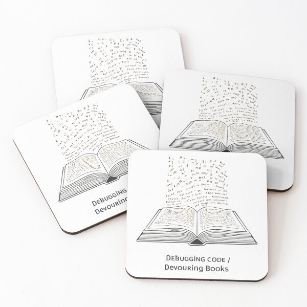 Item preview, Software Developer Reader – Debugging Code, Devouring Books 3 designed and sold by Scattered-Words.