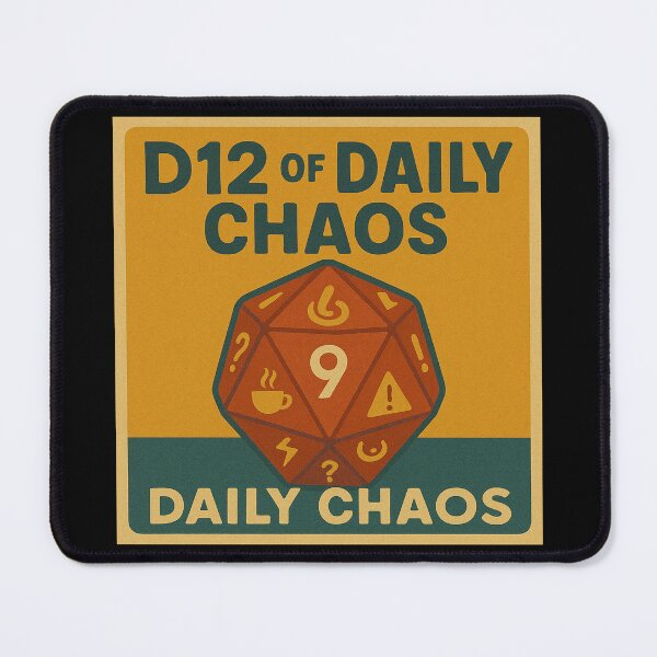 Item preview, D12 of Daily Chaos – Funny RPG Dice Humor designed and sold by Galskap.