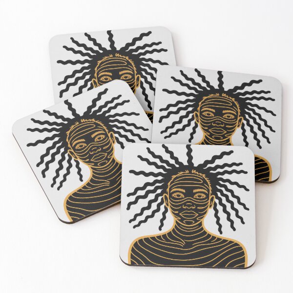 Item preview, Abstract line art illustration of a human face designed and sold by paratynka.