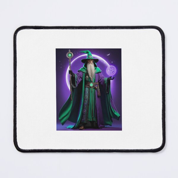 Item preview, ⚡ Dark Magic Wizard – Premium Fantasy T-Shirt for Magic Lovers & RPG Fans ⚡ designed and sold by stuartsemporium.
