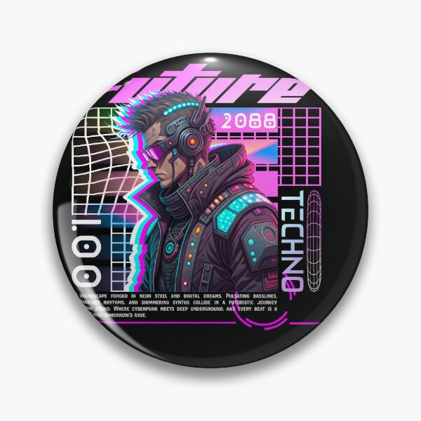 Item preview, Future Cyberpunk Techno designed and sold by konohadesign.