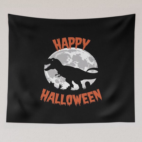 Item preview, Happy Hallow Halloween Dinosaur  designed and sold by RuthGAArt.