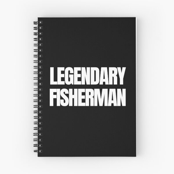 Item preview, Legendary Fisherman Angler Lifestyle Quote designed and sold by EimSol.