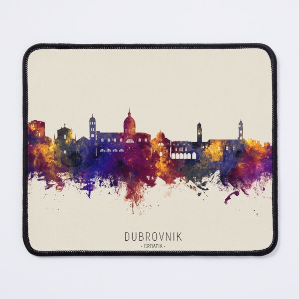Item preview, Dubrovnik Croatia Skyline designed and sold by ArtPrints.