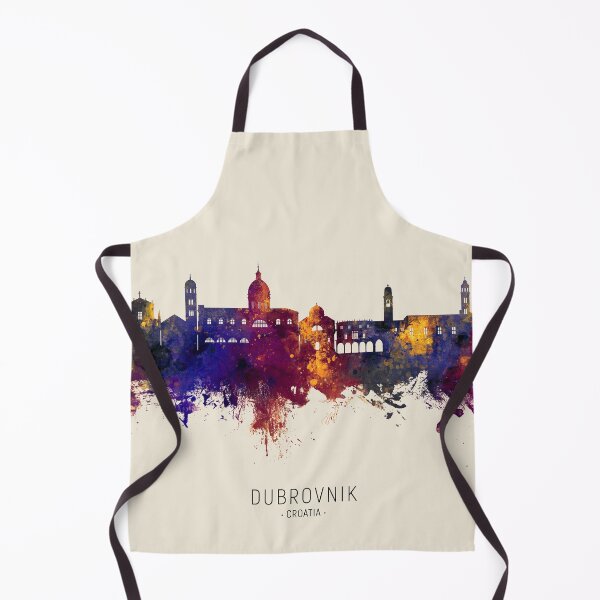Item preview, Dubrovnik Croatia Skyline designed and sold by ArtPrints.