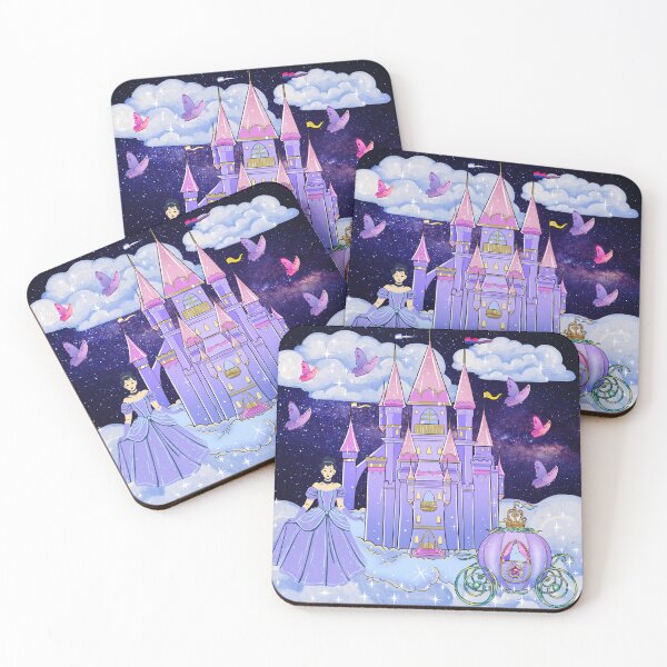 Item preview, "Starlit Dreams: The Princess and Her Enchanted Carriage" designed and sold by MayaMaliStudio.