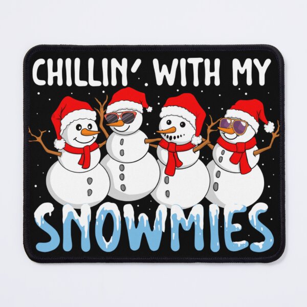 Item preview, Chillin With My Snowmies Funny Snowman Squad Christmas Holiday Party Design designed and sold by DorikoKazan.