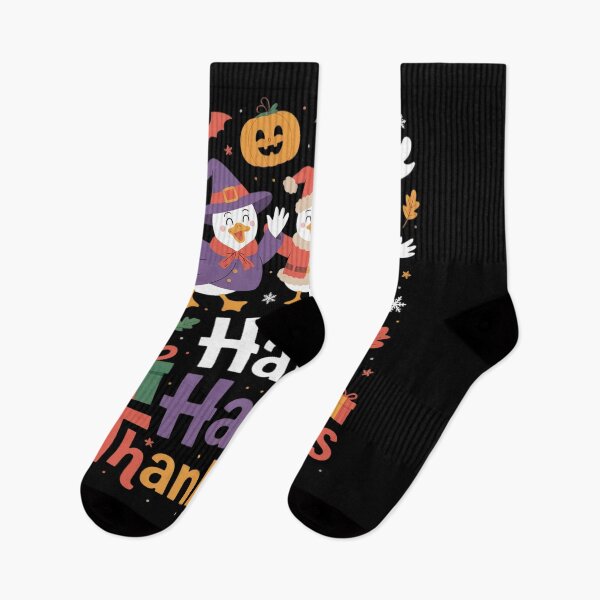 Item preview, Duck Halloween Thanksgiving Christmas Happy Hallothanksmas  designed and sold by RoyTill0Art.