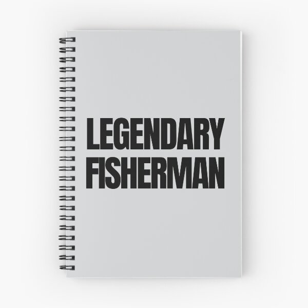 Item preview, Legendary Fisherman Angler Lifestyle Quote designed and sold by EimSol.