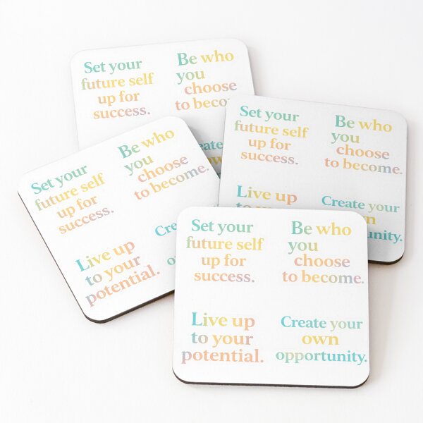 Item preview, 4 minimalistic motivational quotes designed and sold by SMARTKIT  DESIGNAGENCY.