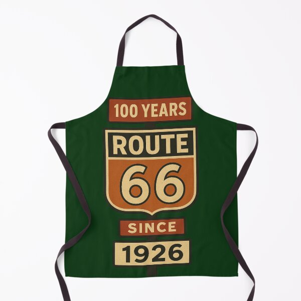 Item preview, Route 66 Centennial Sign – Vintage Red & Beige Retro Road Trip Design designed and sold by VoglR.