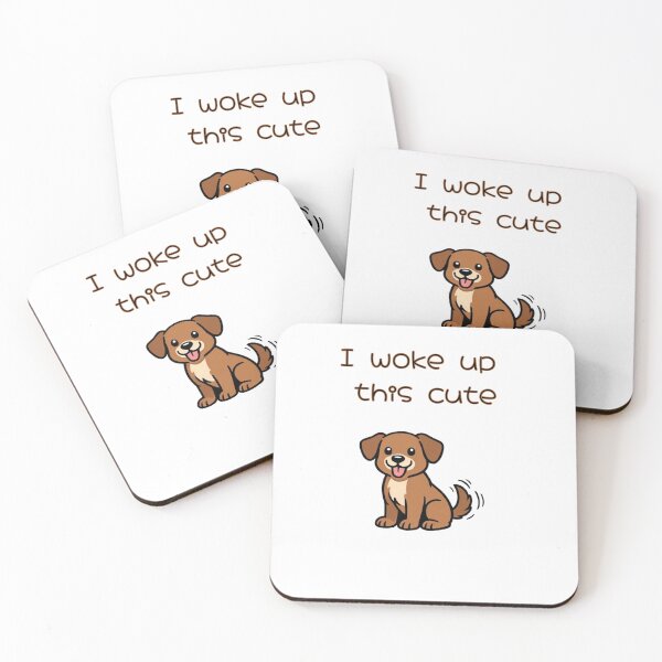 Item preview, Cute Dog Affirmation Saying designed and sold by NatureUnleashed.