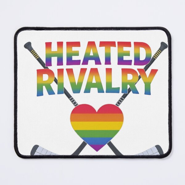 Item preview, Heated Rivalry – LGBTQ Ice Hockey Rivals to Lovers Design designed and sold by wilnickvisuals.