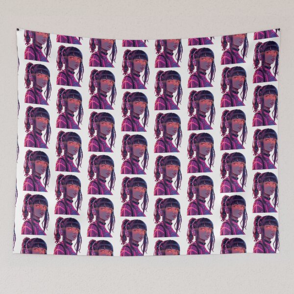 Item preview, Sci-Fi Futuristic Girl | Digital Cyber Aesthetic Illustration designed and sold by KiValuate.