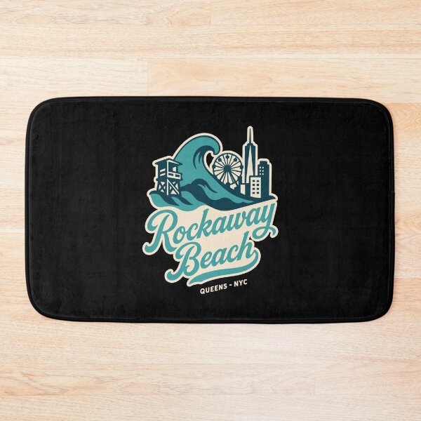 Item preview, Rockaway Beach Queens New York Skyline designed and sold by Boogosh.