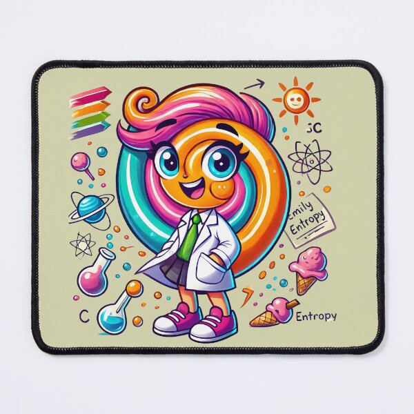 Item preview, Emily Entropy – Physics Entropy & Thermodynamics Wordplay Design designed and sold by RollFuzzy.