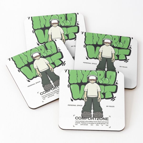 Item preview, Social Introvert – Comfort Zone Graphic Illustration designed and sold by MajaaMachi.