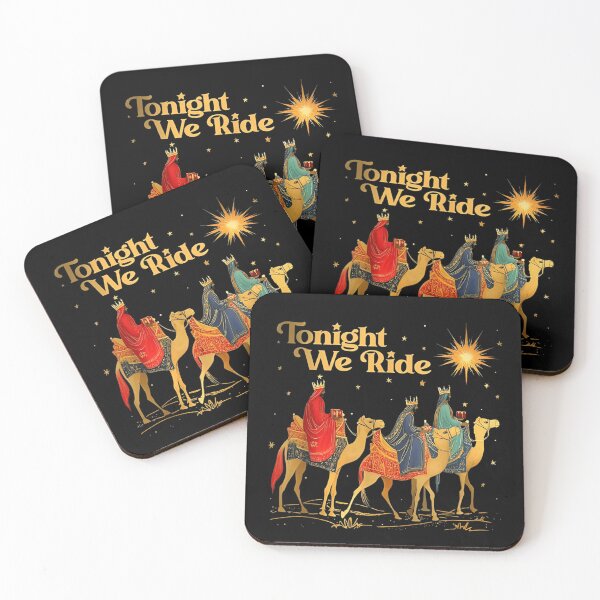 Item preview, Tonight We Ride Three Wise Men Epiphany Nativity Scene Christmas Art designed and sold by MassonCalepon.
