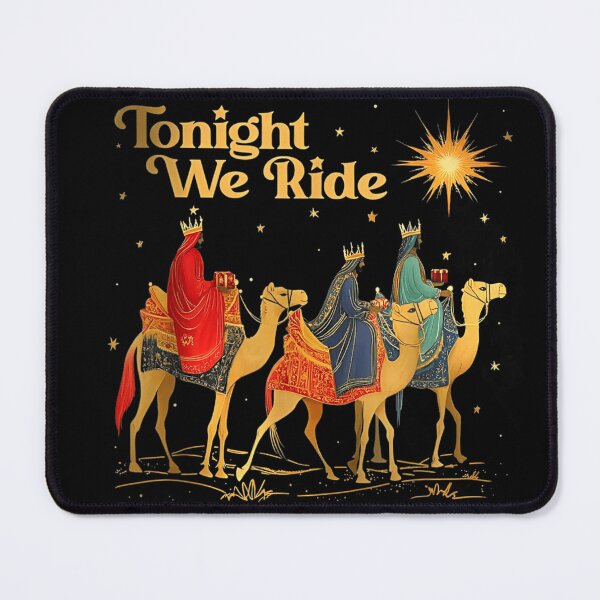 Item preview, Tonight We Ride Three Wise Men Epiphany Nativity Scene Christmas Art designed and sold by MassonCalepon.