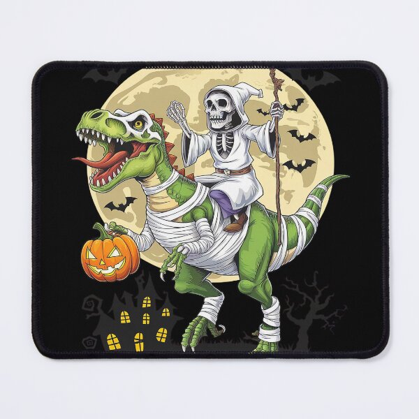 Item preview, Kids Boys Skeleton Riding Mummy Dinosaur Halloween designed and sold by RuthGAArt.