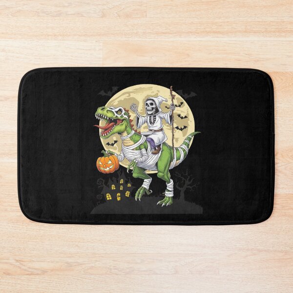 Item preview, Kids Boys Skeleton Riding Mummy Dinosaur Halloween designed and sold by RuthGAArt.