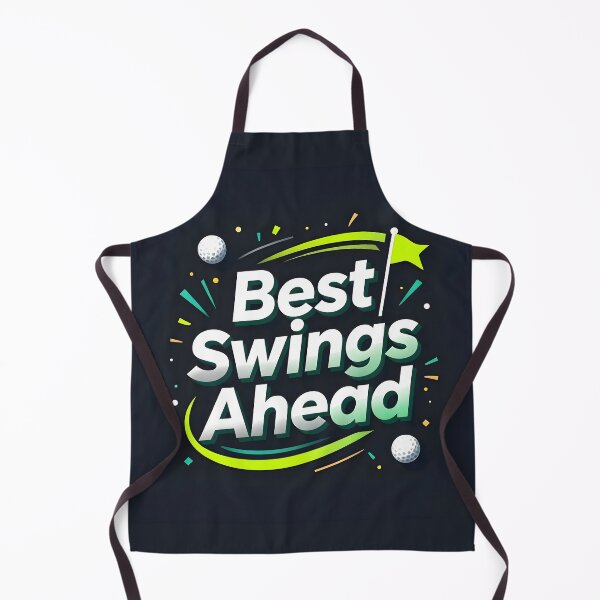 Item preview, Best Swings Ahead – Golf Motivation Art designed and sold by MKV Design.