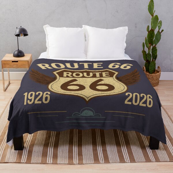 Item preview, Route 66 Wings & Horizon – 100 Years of Freedom & Travel Adventure designed and sold by VoglR.
