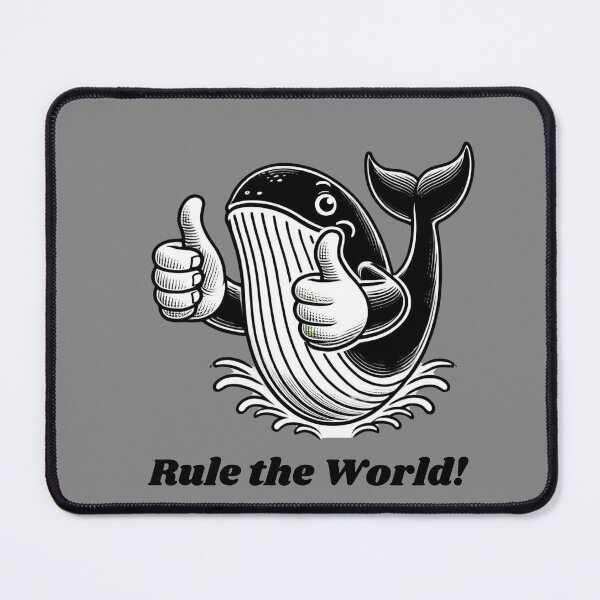 Item preview, Whales With Thumbs – Funny Evolution & Intelligence Thought Experiment Design designed and sold by RollFuzzy.