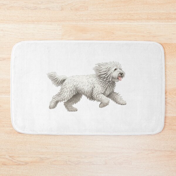 Item preview, Bergamasco Shepherd Running Dog designed and sold by Petzzz.